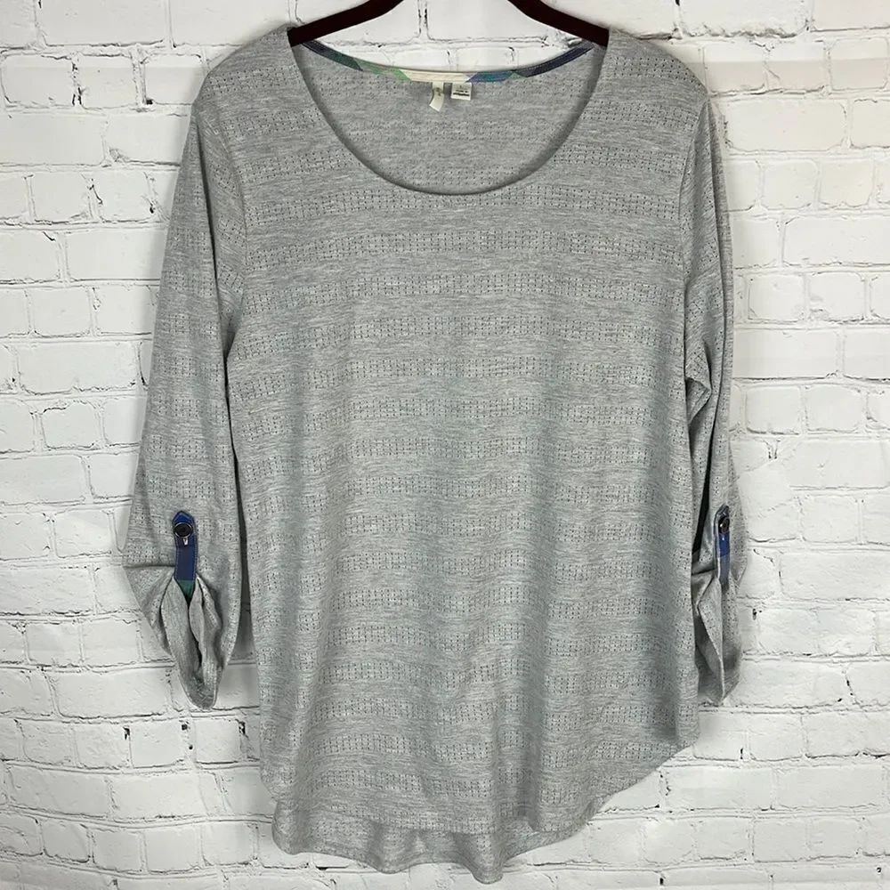 Cato Gray Top Size Large